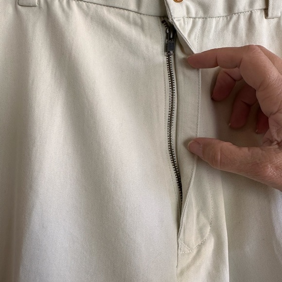 Tommy Bahama Men’s Cream Chino Relax Dress Work Pants, size 34 - Picture 3 of 11